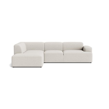 Madrid hjørnesofa, venstrevendt - Modesto Creme - 297x219x75 - Sofa, hjørnesofa