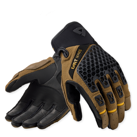 Gants Moto REV'IT! Caliber 2 Noir/Marron XL