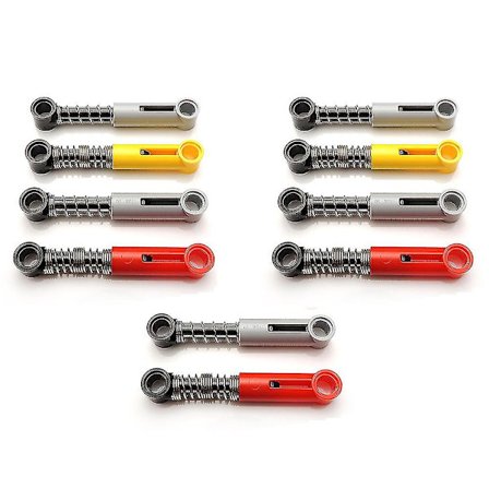 10 stk. Byggeklosser Hard For Technical Moc Parts -locking