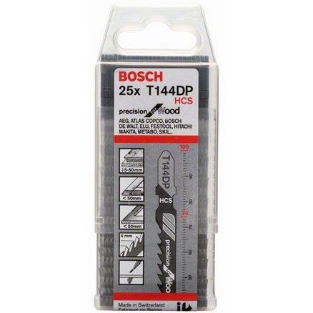 Bosch Precision for Wood Sticksågsblad 100mm 25-pack, Maskintillbehör & förbrukning