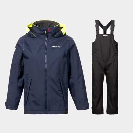 Sailing suit Musto BR1 Solent, True Navy + Black, Kids & Junior, Small (UK 10)