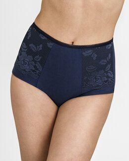 Trusepanty Lovely Lace Mørke blå - 46 - Miss Mary