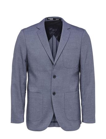 Slhslim-Gabe Structure Blz B Noos Blue Selected Homme