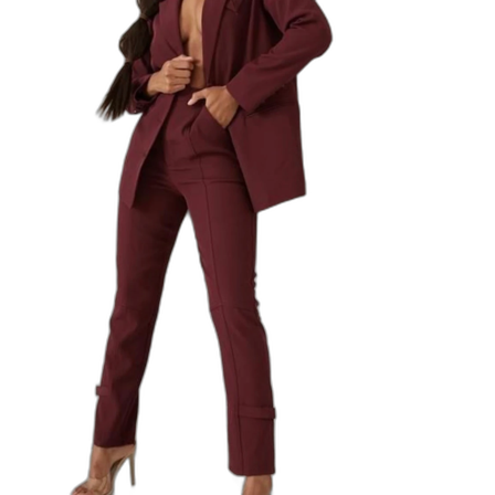 MISSGUIDED plum pants