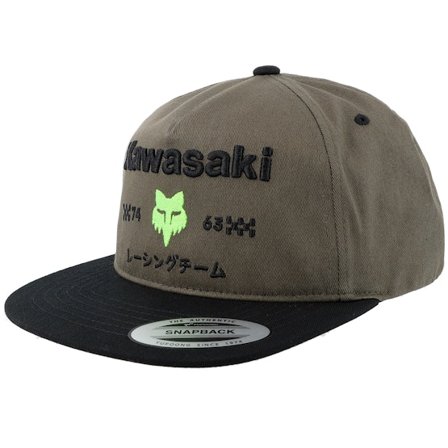 Fox - Grön snapback Keps - Kawi Olive Green/Black A-Frame Snapback @ Hatstore