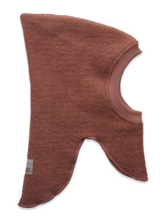 Balaclava Flower Wool Accessories Headwear Balaclava Rosa Huttelihut*Betinget Tilbud