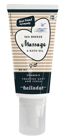 Belladot Massageoil Seabreeze 80 ml, Sport & Velvære, Massage, Massageolie