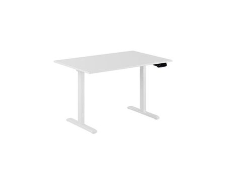 Skrivbord Ergo 2-motorigt 120x80cm vit - Lyreco - Kontorsmöbler och inredning - Bord och hurtsar - Skrivbord - Höj/sänkbar