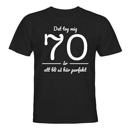 Det Tog Mig 70 år - T-SHIRT - HERR