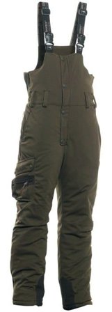 Deerhunter Muflon Bib Trousers Art Green - Bukser og Shorts