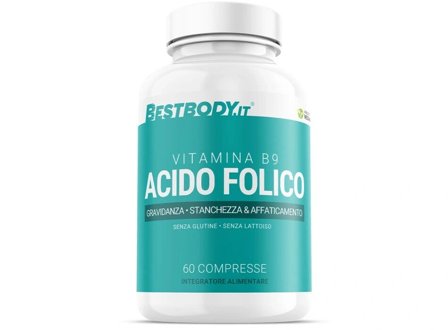 Bestbody Acido Folico 400μg 60 Compresse