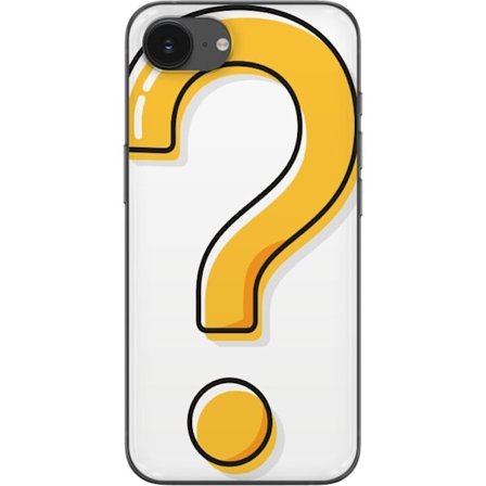 Kompatibel Mobilcover til Apple iPhone 16e Spørgsmålstegn