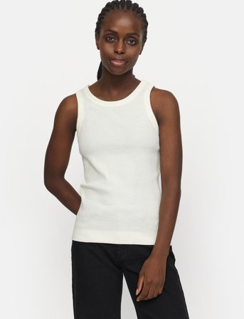 Soft Rebels Sradelynn Tank Top Gots - White - S