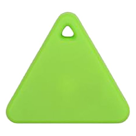 Mini Smart Pet GPS Tracker Pet Locator Anti-Lost Vandtæt Trekantet Bluetooth Tracker Børn Hund Kat Tracker Grøn