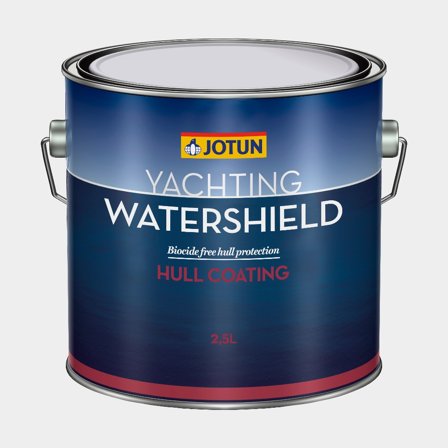 Primaire de barrière / peinture antifouling dure sans biocide Jotun Watershield, 0,75 litre - noir