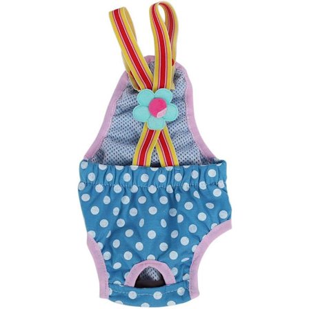 6 størrelser Hundesvøb til hunhunde, Vaskbare Hundesanitetsbukser Stilfulde Fysiologiske Menstruationsbukser Underbukser