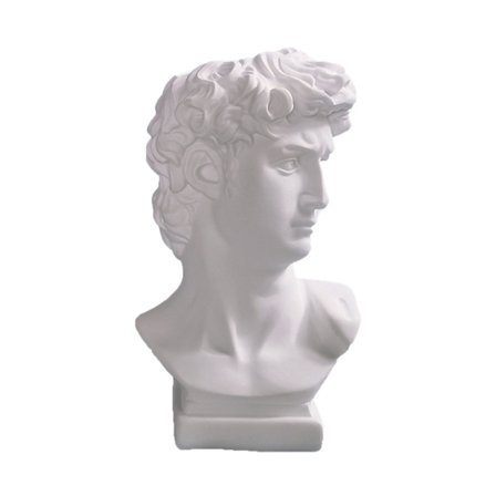 Skulptur Penneholder Pent Oppbevaring Dekorativ Skrivebordsvase Kunstnerisk Sminkebørstebeholder for Soverom Kontor M