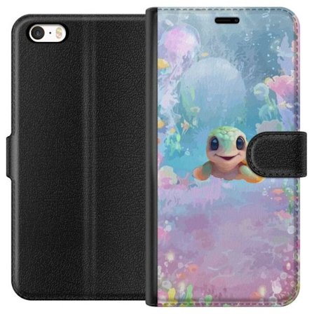 Yhteensopiva Lompakkokotelo Apple Apple iPhone 5 kilpikonna