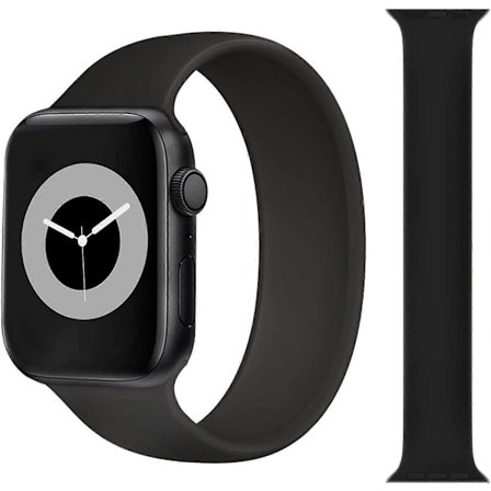 Remm kompatibel med Apple Watch Band 38mm 40mm 41mm, Sport Elastiske Silikon Apple Watch Band Kvinner Menn, Utbyttbar Armbånd for iWatch Serie 7