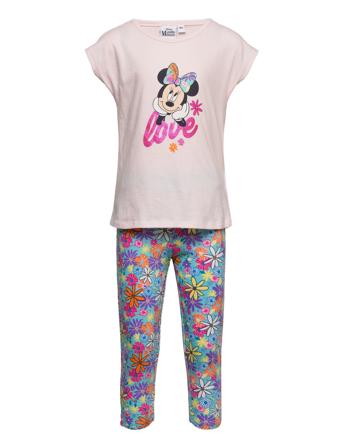 Pyjamas 3/4 Pyjamas Sett Multi/mønstret Minnie Mouse*Betinget Tilbud