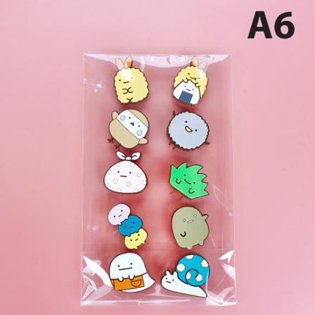10 St Amine Game Character 3d Croc Charms Tillbehör Dekoration