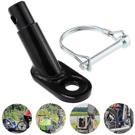 Universal monteringsadapter til cykelanhængstik af samme størrelse