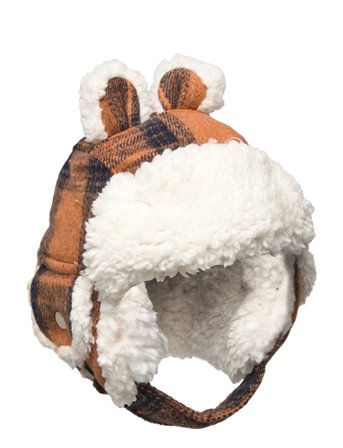 Cute Aviator Inf Hat Brown Kombi