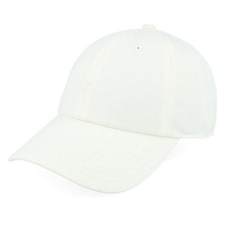 Peak Performance - Vit unconstructed Keps - Ground Cap Off White Dad Cap @ Hatstore