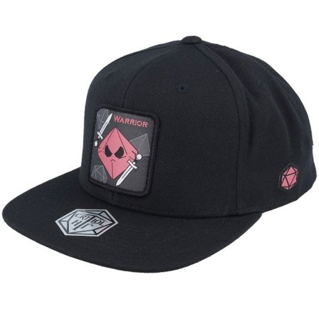 Critiql Hit - Svart snapback Keps - Warrior Box Patch Black Snapback @ Hatstore