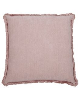 Putetrekk Danny ensfarget med frynser 1-pk Rosa