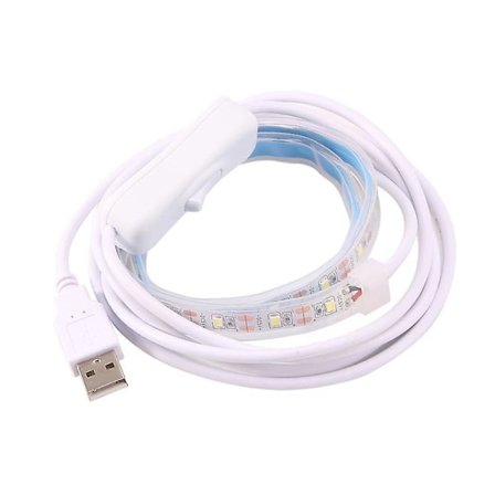 Saxofon USB Lækagesøgningslys LED Tester Lampe Træblæseinstrument Reparationsværktøj Saxofondele