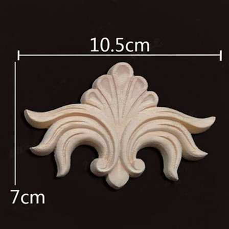 Puusta veistetyt käsityöt Puiset figuriinit askartelut 10,5X7cm