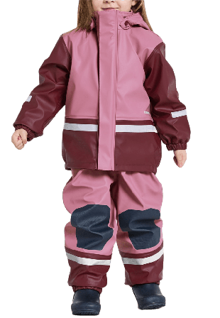 Didriksons Boardman Kids Set Ytterplagg Unisex Rosa 100