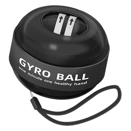 Auto Start Handleds Stressboll Stärkare Träningsboll Svart