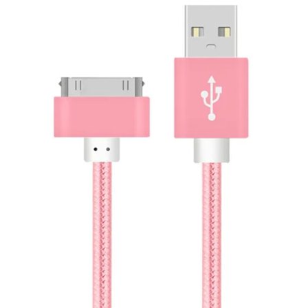 USB-kabel Snabbladdning kompatibel Apple iPhone 4 4s 3GS 3G iPad 1 2 3 iPod Nano touch 30-stifts Original Laddare Adapter Data Synk Kabel