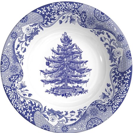 Spode Blue Italian Christmas Tree kulho 20 cm
