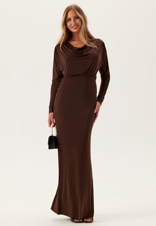 Goddiva-Multi Way Long Sleeve Maxi Dress-XL (UK16)
