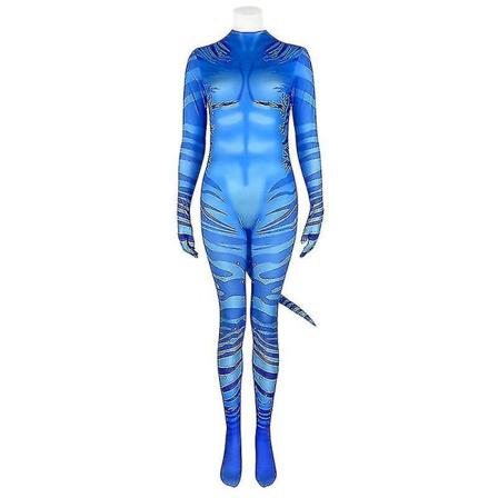 Voksen Anime Kostume Neytiri Kostume Kvinder Jumpsuit M Female