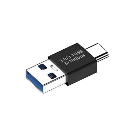 USB C till USB3.1 Adapter Konverter Dataöverföring 60WQC Laddningskontakt