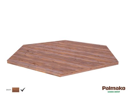 Palmako 103092 Golv till Betty / Bianca 9,9 m², brun tryckimpregnerad, Stugor & förråd