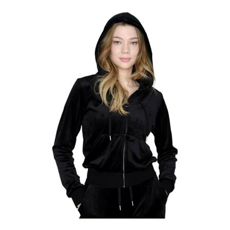 Juicy Couture, Sweatshirts Czarny, Kobieta, Rozmiar: 2XS