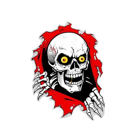 3D Skeleton Skull Car Stickers Car Body Scratches Stickers E E
