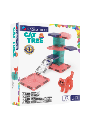 Magna-Tiles Katträd 13 delar Byggsatser Unisex ONESIZE