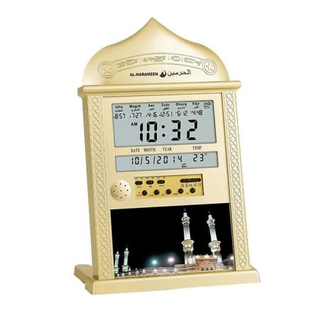 Azan Moské Bønne Klokke Islamsk Moské Azan Kalender Muslim Bønne Veggklokke Alarm Ramadan Hjem D