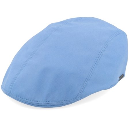Wigéns - Ivy Modern Cap Blue Flat Cap Flatcap Blue Cap - @ Hatstore
