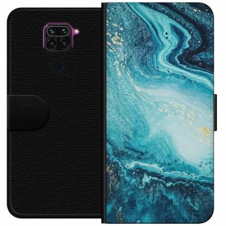 Xiaomi Redmi Note 9 Plånboksfodral Marmor Marble
