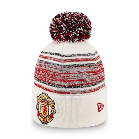 New Era Bommel Beanie Kindermössa - Manchester United Vit