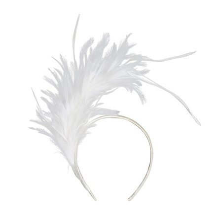 1920-talets fjäderhuvudband Färg Bröllop Fjädertopphatt Huvudband Bal Huvudbonad