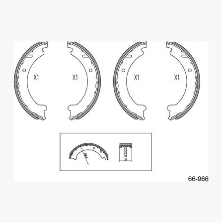 Biltema - Håndbremseskosett