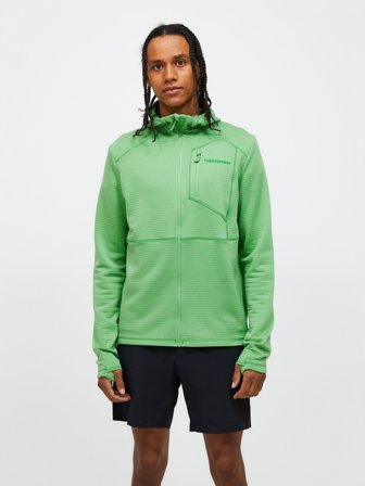Trail Polartec Power Grid Zip Hood Men